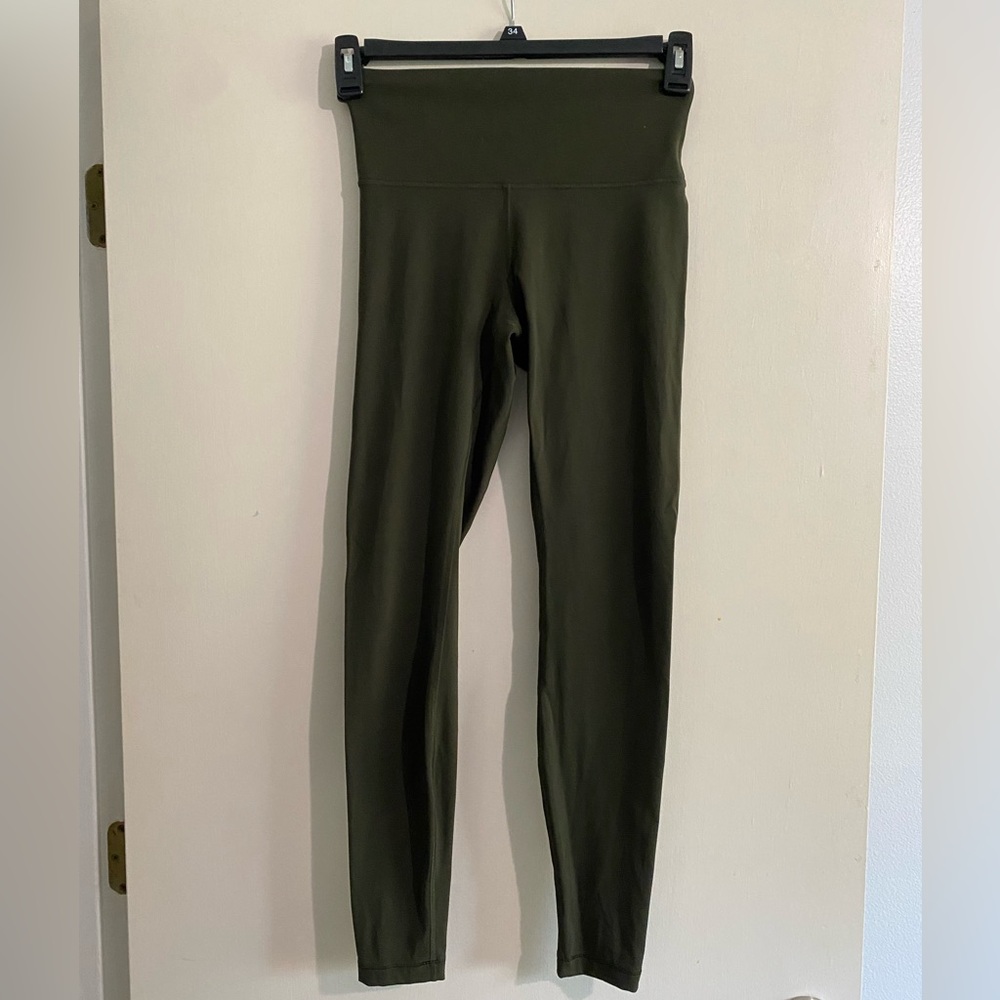 Lululemon Green Leggings Size 6